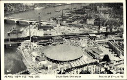 CPA South Bank London City, Festival Of Britain 1951, Ausstellung, Fliegeraufnahme - Other & Unclassified