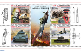 Guinea, Republic 2023 80 Years Since The Battle Of Kursk, Mint NH, History - Transport - Militarism - World War II - A.. - Militaria