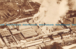 R044009 Old Postcard. Factories. Aerial View - Monde
