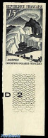 France 1949 Polar Expeditions 1v, Imperforated, Mint NH, Science - The Arctic & Antarctica - Unused Stamps