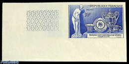 France 1957 Sèvres Porcelain 1v, Imperforated, Mint NH, Art - Ceramics - Unused Stamps