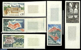 France 1963 Views 5v, Imperforated, Mint NH - Nuovi