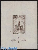 Brazil 1949 Ouro Fino S/s, Unused (hinged), Religion - Churches, Temples, Mosques, Synagogues - Nuevos