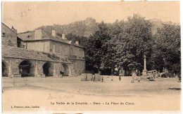FRANCE - NANT - La Vallée De La Dourbie - La Place Du Claux - Publicité BYRRH - - Other & Unclassified