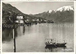 11641742 Magadino See Ufer Boot Magadino - Autres & Non Classés