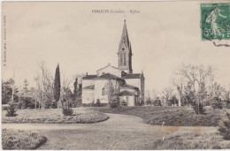 PERQUIE (Landes), L'église - Voyagée En 1909 - Autres & Non Classés