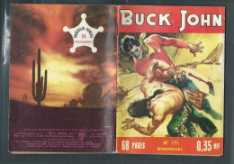 Bd " Buck John   " Bimensuel N° 171 " SINISTRE ASSOCIATION      , DL  N° 40  1954 - BE-   BUC 0901 - Formatos Pequeños