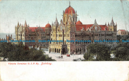R044973 Victoria Terminus G. I. P. Ry. Bombay. 1908 - World
