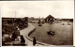 CPA Yarmouth Norfolk England, New Boating Lake - Other & Unclassified