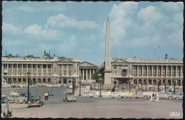 France - Paris - Place De La Concorde - Street - Cars - Citröen 2CV - Renault Uvm. - Places, Squares