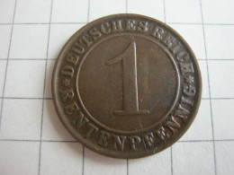 Germany 1 Rentenpfennig 1924 D - 1 Renten- & 1 Reichspfennig
