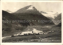 11641450 Hinterrhein Panorama Gegen Rheinwaldhorn Adula Alpen Hinterrhein - Sonstige & Ohne Zuordnung