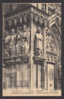 102265/ THANN, Cathédrale Saint-Thiébault, Statues Du Grand Portail  - Thann