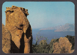 082933/ PIANA, Calanche, Menhir Naturel Sculpté Par Le Temps - Sonstige & Ohne Zuordnung