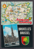 105802/ Brabant, Un Bonjour De, Groeten Uit, Carte Géographique Illustrée - Andere & Zonder Classificatie