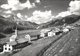 11641439 Lue Ortsansicht Mit Kirche Blick Gegen Piz D Aint Und Ofenpass Lue - Otros & Sin Clasificación