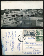 TUNISIA Djerba 1957 Panoramic View Sent To Italy. Real Photo Postcard (h3076) - Tunesien