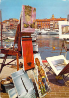 83 - Saint Tropez - Le Coin Des Artistes Sur Le Port De Saint Tropez - Saint-Tropez