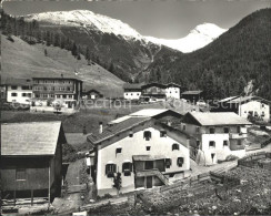 11641349 Wiesen Albula Ortsansicht Mit Hotel Sonnenhalde Blick Zum Sandhubel Val - Otros & Sin Clasificación