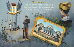 03 - ALLIER - VICHY - Souvenir De La 39e Fête Fédérale Internationale De Gymnastique Mai 1913 - 10343 - Vichy