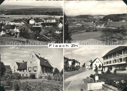 11641321 Flaach Teilansichten Schloss Gasthaus Brunnen Skulptur Flaach - Andere & Zonder Classificatie