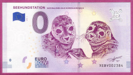 0-Euro XEBV 2018-1 SEEHUNDSTATION NATIONALPARK-HAUS NORDEN-NORDDEICH - Private Proofs / Unofficial