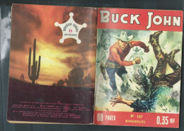 Bd " Buck John   " Bimensuel N° 167 " L'OMBRE DE LA POTENCE       , DL  N° 40  1954 - BE-   BUC 0903 - Piccoli Formati