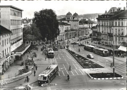 11641278 Winterthur Bahnhofsplatz Strassenbahn Winterthur - Autres & Non Classés