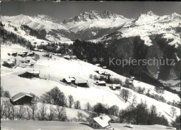 11641246 Furna Blick Gegen Drusenfluh Und Sulzfluh Alpenpanorama Furna - Otros & Sin Clasificación