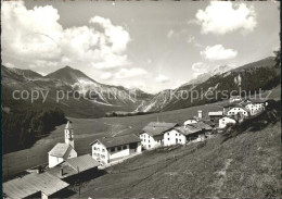 11641234 Lue Ortsansicht Mit Kirche Piz D Aint Ofenpass Lue - Otros & Sin Clasificación