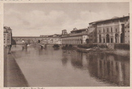 AD274 Firenze - Il Fiume Arno E Ponte Vecchio - Panorama / Non Viaggiata - Firenze (Florence)