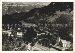 11641191 Seewis GR Ortsansicht Mit Kirche Blick Gegen Scesaplana  - Autres & Non Classés