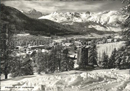 11641170 Pontresina Gesamtansicht Mit Julierkette Alpenpanorama Pontresina - Autres & Non Classés