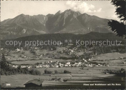 11641148 Flims Waldhaus Und Waldhaeuser Mit Piz Riein Alpenpanorama Flims Waldha - Autres & Non Classés