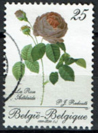 België 1990 OBP 2374 - Y&T 2374 - Belgica90, Roos, La Rose Adélaïde, Roses De Redouté - Bonne Valeur - Usados