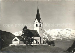 11641126 Schmitten GR Bergkirche Alpenpanorama Schmitten GR - Sonstige & Ohne Zuordnung