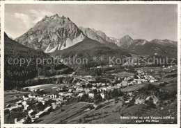 11641109 Schuls GR Und Vulpera Gegen Piz Pisoc Sesvenna Gruppe Alpenpanorama Scu - Sonstige & Ohne Zuordnung