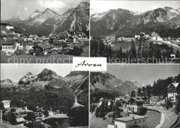11641102 Arosa GR Teilansichten Mit Alpenpanorama See Arosa - Autres & Non Classés