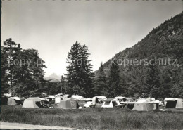 11641087 Landquart Camping Neue Ganda Blick Gegen Alvier Landquart - Autres & Non Classés