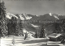 11641063 Pany Panorama Blick Gegen Klosters Und Silvrettagruppe Pany - Autres & Non Classés