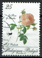 België 1990 OBP 2373 - Y&T 2373 - Belgica90, Roos, La Rose Amélie, Roses De Redouté - Bonne Valeur - Gebruikt