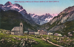 APPENZELL, MEGLISALP, MOUNTAIN, CHURCH, ARCHITECTURE, SANTIS, ALTMANN, SWITZERLAND, POSTCARD - Appenzell