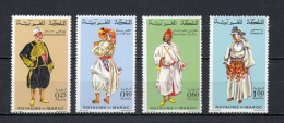 MAROC N°  565 à 568     NEUFS SANS CHARNIERE  COTE 9.00€     COSTUME - Marokko (1956-...)