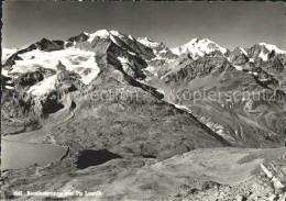 11640987 Pontresina Panorama Berninagruppe Von Piz Lagalb Bergsee Pontresina - Other & Unclassified