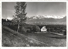 11640967 Hinwil Kurhaus Hasenstrick Am Bachtel Panorama Glarner Alpen Hinwil - Autres & Non Classés