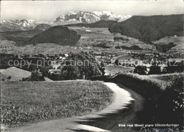 11640961 Hirzel Horgen Panorama Blick Vom Hirzel Gegen Glaernischgruppe Hirzel - Altri & Non Classificati