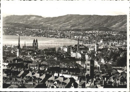 11640958 Zuerich Stadtbild Mit Albiskette Zuerichsee Zuerich - Sonstige & Ohne Zuordnung