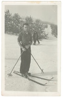 Serbia / Skiing / Belgrade, Skijanje, Topčider, Košutnjak, Beograd, Skiers - Real Photo (RPPC) - Serbia