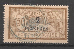 DEDEAGH - 1902-11 - N°YT. 14 - Type Merson 2pi Sur 50c Brun - Oblitéré / Used - Gebruikt