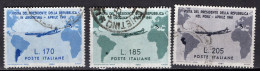 Y3672 - ITALIA Ss N°918/20 - ITALIE Yv N°845/47 - 1961-70: Afgestempeld